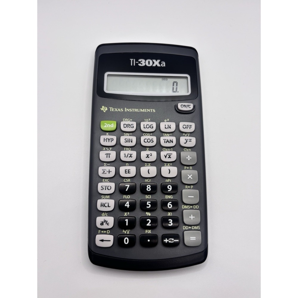 Texas Instruments TI-30Xa Scientific Calculator SAT‎ ACT Approved W/cover Tested